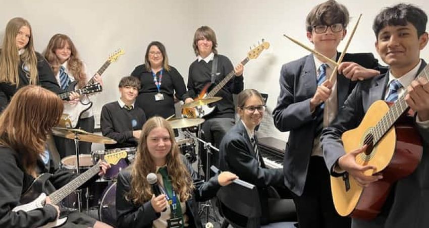 Northampton International Academy receives Music Mark accreditation